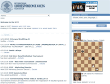 Tablet Screenshot of iccf.com