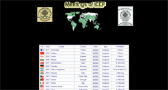 Desktop Screenshot of congress.iccf.com