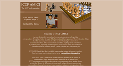 Desktop Screenshot of amici.iccf.com